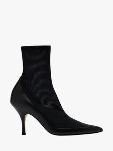 Ботинки Baycliff на шпильке с мелкими прорезями Russell & Bromley, Black