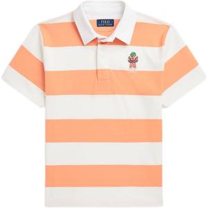 Футболка поло Orange Kids' Polo Ralph Lauren, оранжевый
