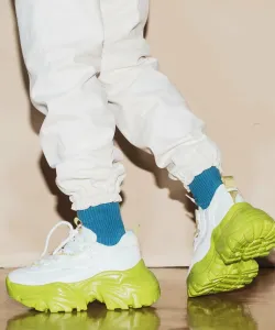 Кроссовки на толстой подошве, объёмные