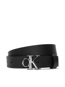 Женский ремень Facet Ck Buckle Pebble 25Mm LV04F7060G Calvin Klein, черный