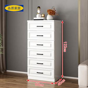 Yu Senyi Комод 60 см для спальни из дерева, 6 ящиков