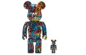 Keith Haring DesignerCon эксклюзивная многоцветная BE@RBRICK