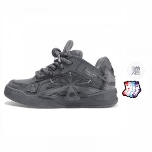 Низкие кроссовки для скейтбординга Starlight унисекс Masongarments, Modern Gray (Distressed Black)