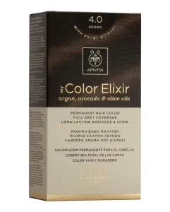 Постоянное окрашивание My Color Elixir Apivita, N4.0 Castaño