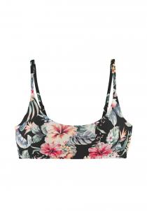 Топ бикини-бралетт LASCANA, черный