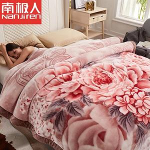 Antarctic Одеяло 200х230 см, 3,5 кг, утепленное, флисовое, без ворса, цвет Mudan Xianzi - Red Bean Paste