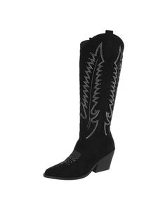 Ital-Design Черные туфли на высоком каблуке