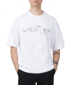 Футболка Хинаки John Richmond, белый
