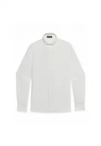 Рубашка приталенного кроя с широким воротником Brooks Brothers, White