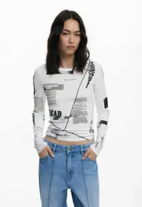 Блузка из газеты Desigual, White