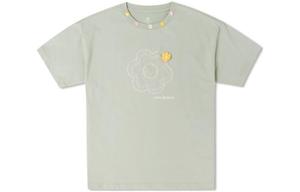 Футболка женская пыльно-зеленая Converse