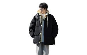 MONTVOO Пуховик Unisex, Black Yellow