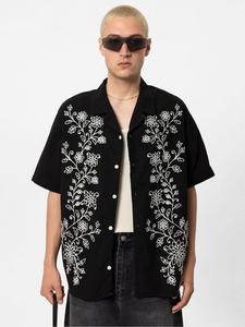 Рубашка на пуговицах Comfort fit VAMOS CLO San Benito, черный