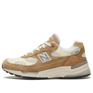 Кроссовки New Balance 992 Made in USA 'Sweet Caramel', желто-коричневый