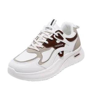 Низкие повседневные кроссовки для женщин ZULISHI, бежевый