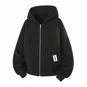 Толстовка Unisex Hooded Moderate Heavyweight HUANQIU, черный