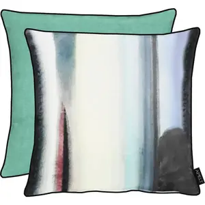 Декоративная подушка Flynn с обеих сторон с наволочкой и наполнителем, 1 штука Apelt, Bunt/türkis + gemustert