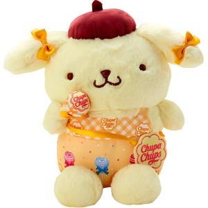 Плюшевая кукла Pompompurin Treasure Pearl Collaboration, Round 2, высота 22см Sanrio