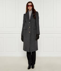 Шерстяное пальто Liu Jo, цвет grafite