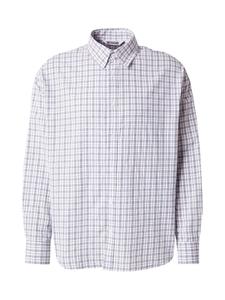 Рубашка на пуговицах Comfort fit WEEKDAY, White