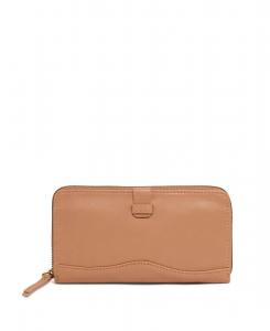 Большой кошелек на молнии American Leather Co, Nutmeg
