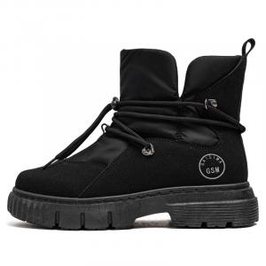 GAISIMA Мужские черные сапоги Martin до колена