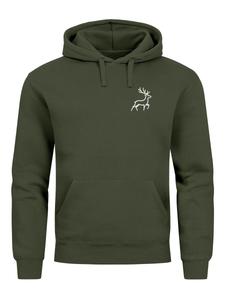 Толстовка Neverless Hirsch, зеленый