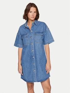 Джинсовое платье стандартного кроя Vila, синий