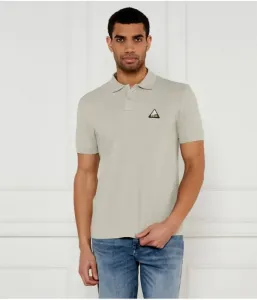 Поло Pe_fishpatch regular fit Boss Orange, бежевый