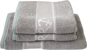 Набор полотенец Dyckhoff "Maritime (3 шт.), цвет kiesel