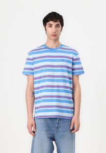 Футболка с принтом FLAG STRIPE TEE Tommy Jeans, светло-голубой