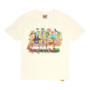 Футболка Gallery Dept. Skeleton Beach Theatre Tee, Light Archival White