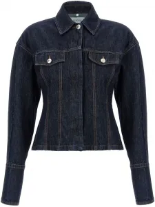 Куртка из ганжи SPORTMAX, синий