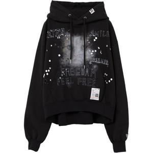 Толстовка FW25 женская Maison Mihara Yasuhiro, черный