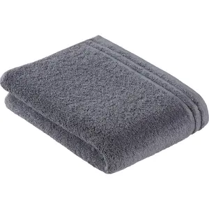 Полотенце Calypso Feeling с узкой каймой, 100% хлопок, веганское, однотонное Vossen, Flanell