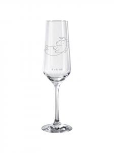 Бокал для шампанского Unicorn, Cloud 7, без слов, прозрачный Mr. & Mrs. Panda