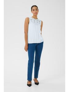 Блузка без рукавов KAciara, классический крой, цвет Chalk Kaffe