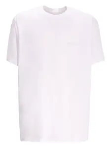 Футболка с вышитым логотипом Armani Exchange, белый