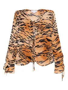 Топ animal cali NEVER FULLY DRESSED, оранжевый