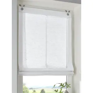 Штора с люверсами Heine Home, белый