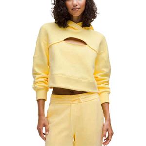 Тяжелый свитшот для женщин Lululemon, washable желтый/washed желтый