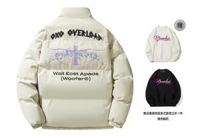 OXO OVERLOAD Пуховик Unisex, Apricot (Comes with Heavyweight Crew Neck Sweatshirt)