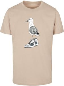Кроссовки Seagull Sneakers Tee бежевого цвета Mister Tee
