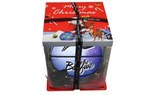 LINING Баскетбольный мяч PU Blue Purple Starry Sky Collection размер 7 тренировочный unisex