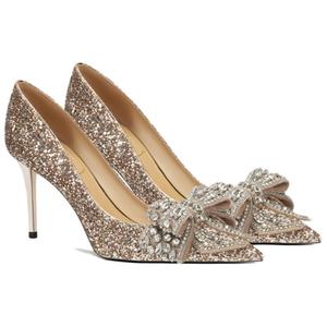 Тонкие каблуки Высокие каблуки 8 см Женские RoseDoris, Серебристый