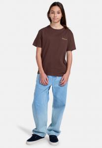 Футболка с принтом SBXE PREVENT Element, коричневый