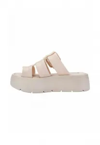 Тапочки на платформе с каблуком Melissa, Bq Beige