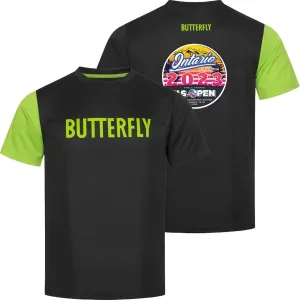 Футболка Butterfly 2023 US Open — лимитированная тренировочная, Comfortable, Breathable, Dry-fit