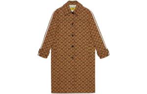 Пальто женское коричневое Gucci