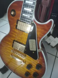 Gibson Les Paul Custom Shop Quilt Limited Run Iced Tea НОВАЯ, НИ РАЗУ НЕ ИГРАЛАСЬ